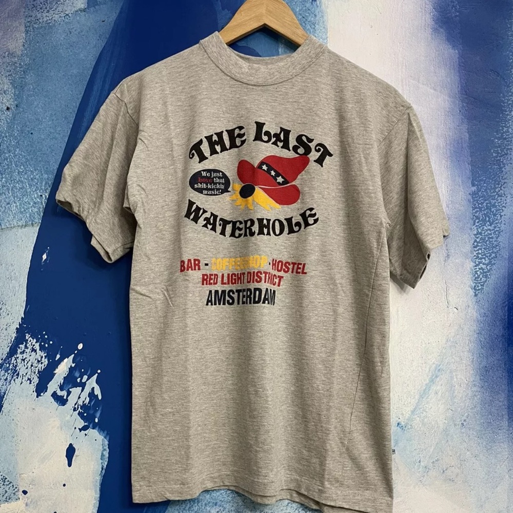 Amsterdam Bar Coffeeshop T-Shirt Men’s Size Medium Music Tee